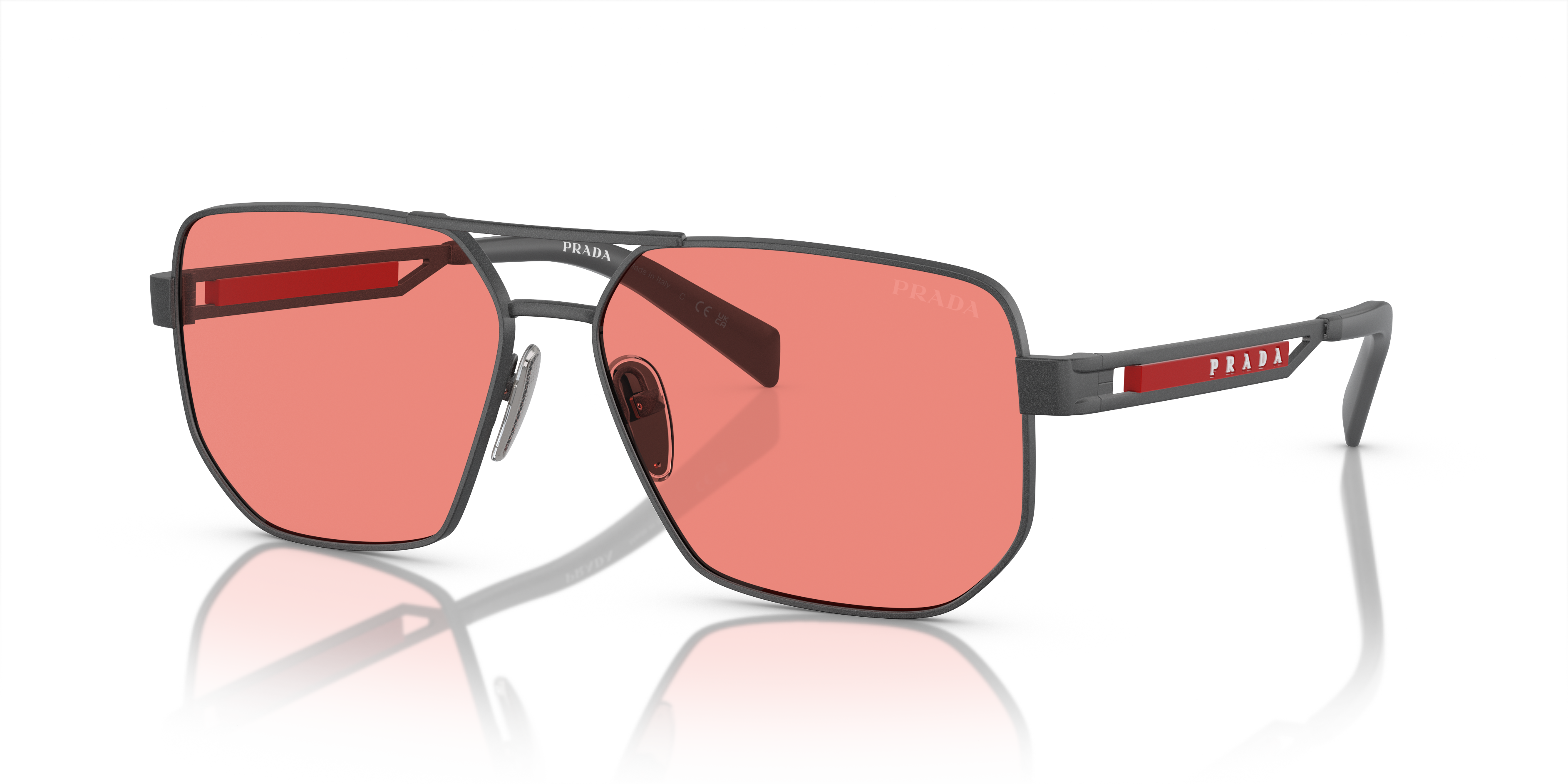 Prada Linea Rossa Sunglasses PS 51ZS 15P20B