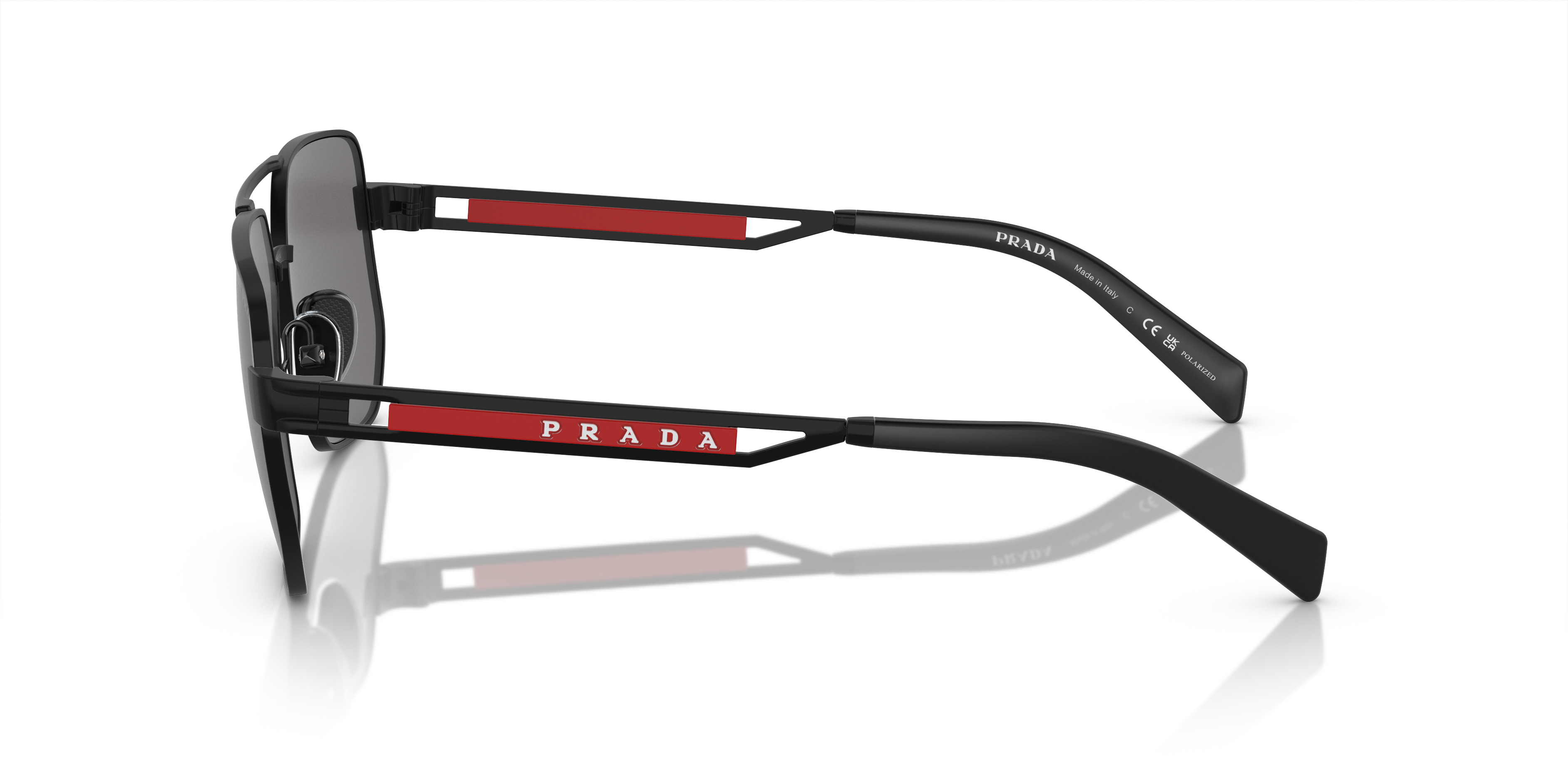 Prada Linea Rossa Sunglasses PS 51ZS 1BO02G