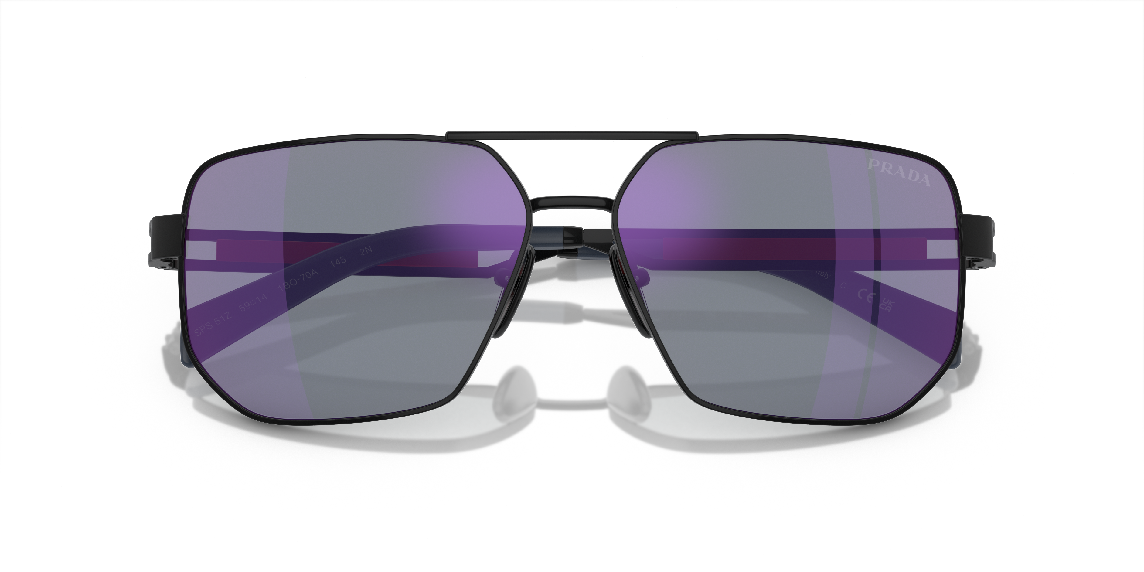 Prada Linea Rossa Sunglasses PS 51ZS 1BO70A