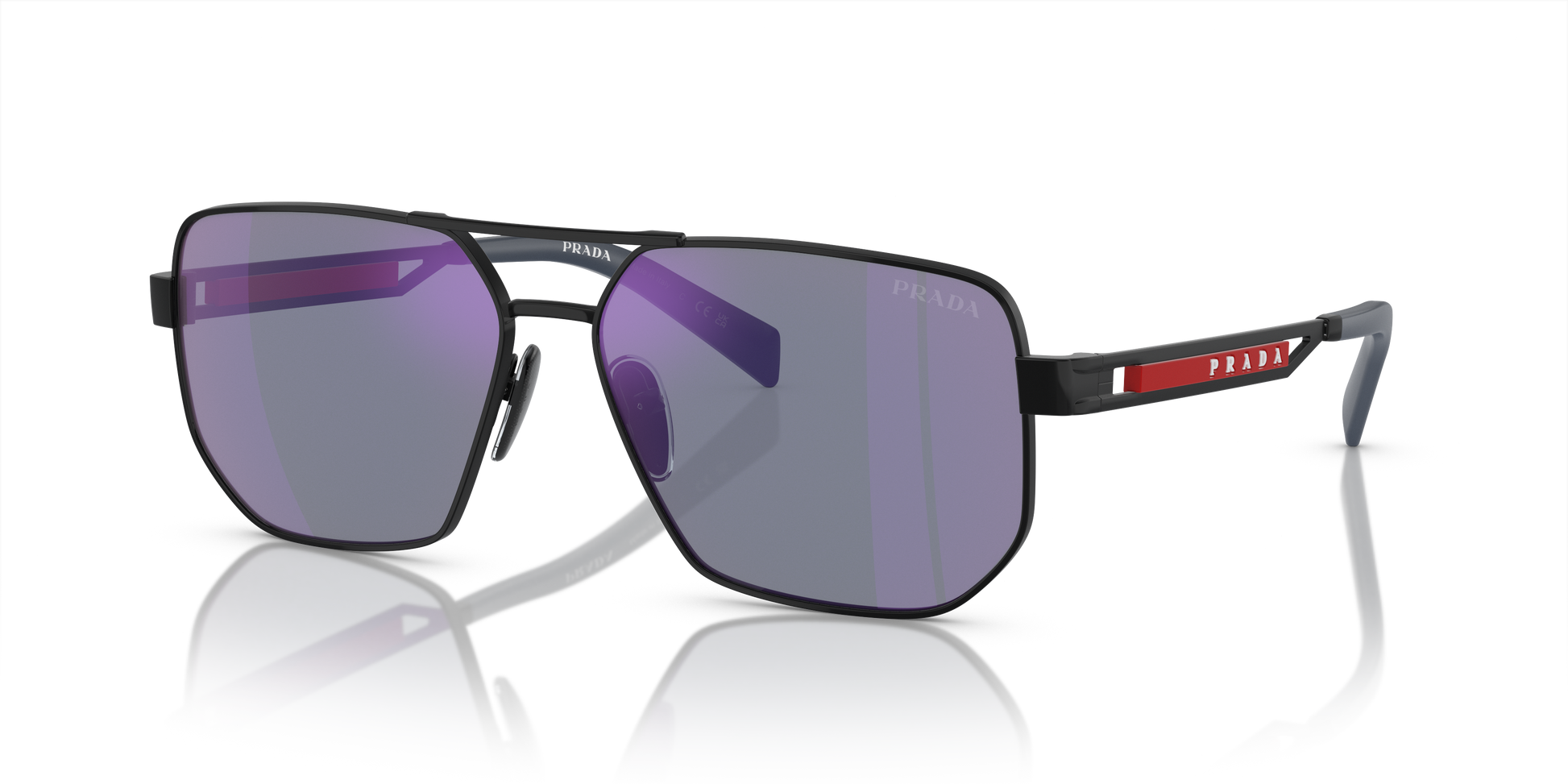 Prada Linea Rossa Sunglasses PS 51ZS 1BO70A