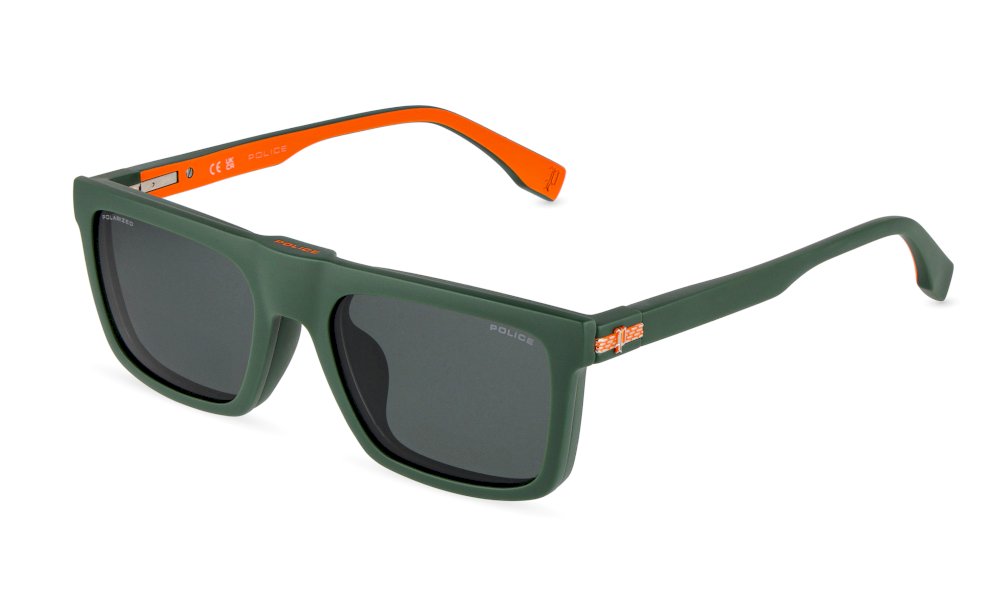 Police UK180 J98P Verde Scuro Semilucido