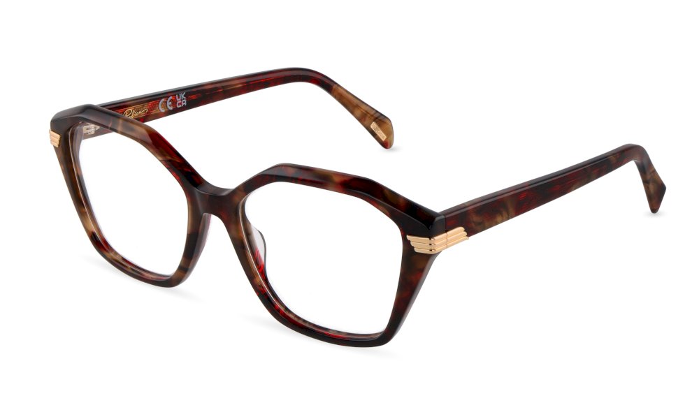 Police VPLU01 09A7 Variegato Rosso Lucido