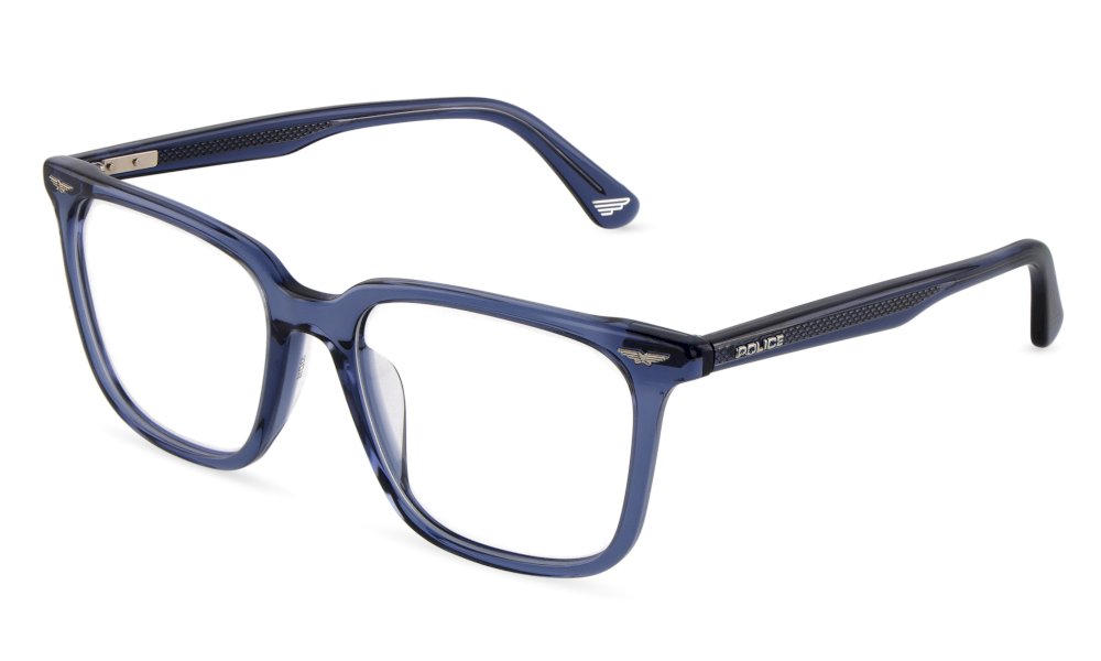 Police VPLU60 0955 Blu Trasparente Lucido