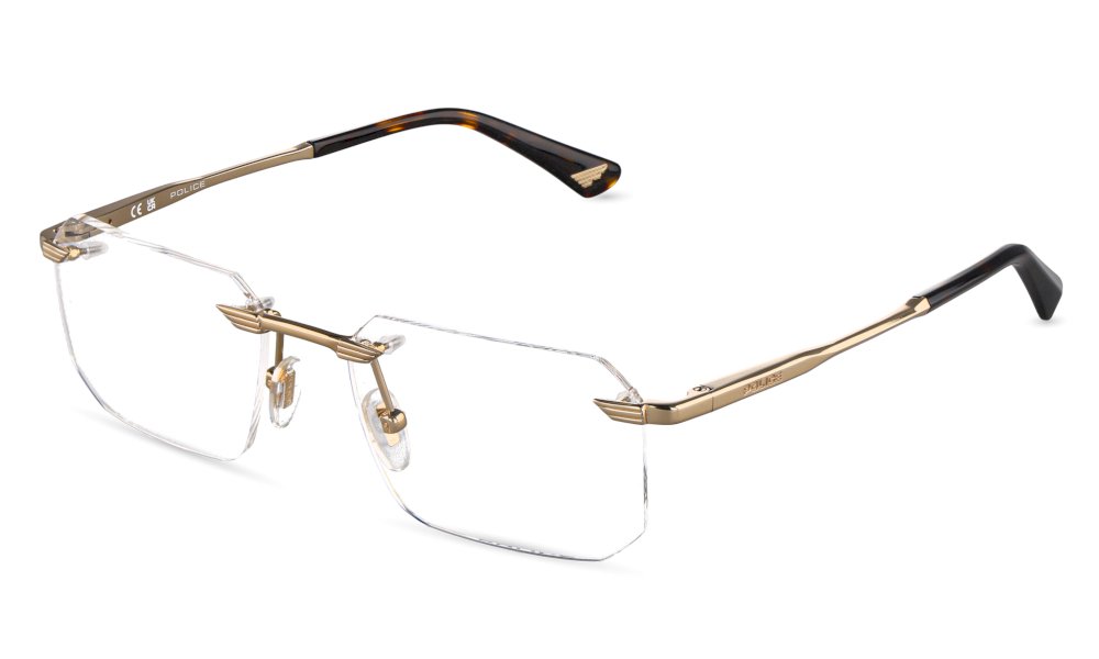 Police VPLU64 0300 Oro Rose' Lucido