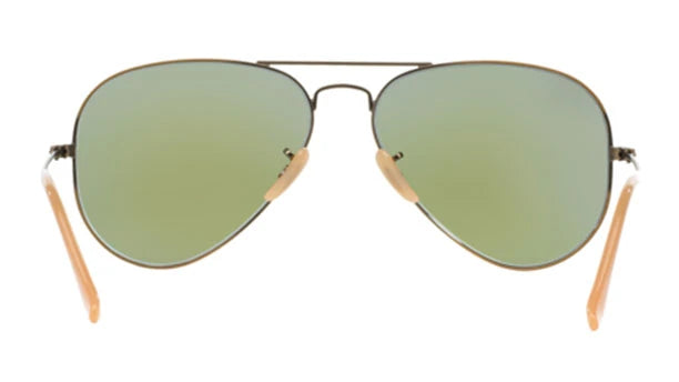 Ray-Ban Aviator Large Metal RB3025 167/68 Bronze - Blue Mirror | LookerOnline