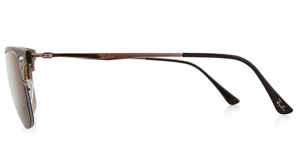 Ray Ban Light Ray Clubmaster RB8056 Sunglasses Tortoise Brown 155 13