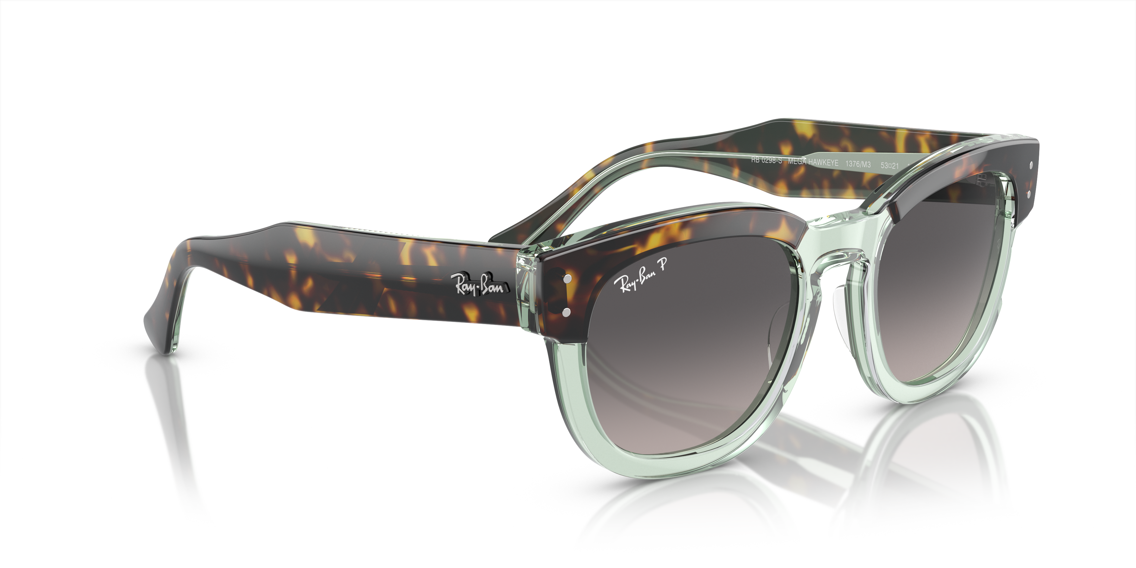 Ray-Ban Mega Hawkeye Sunglasses RB0298S 1376M3