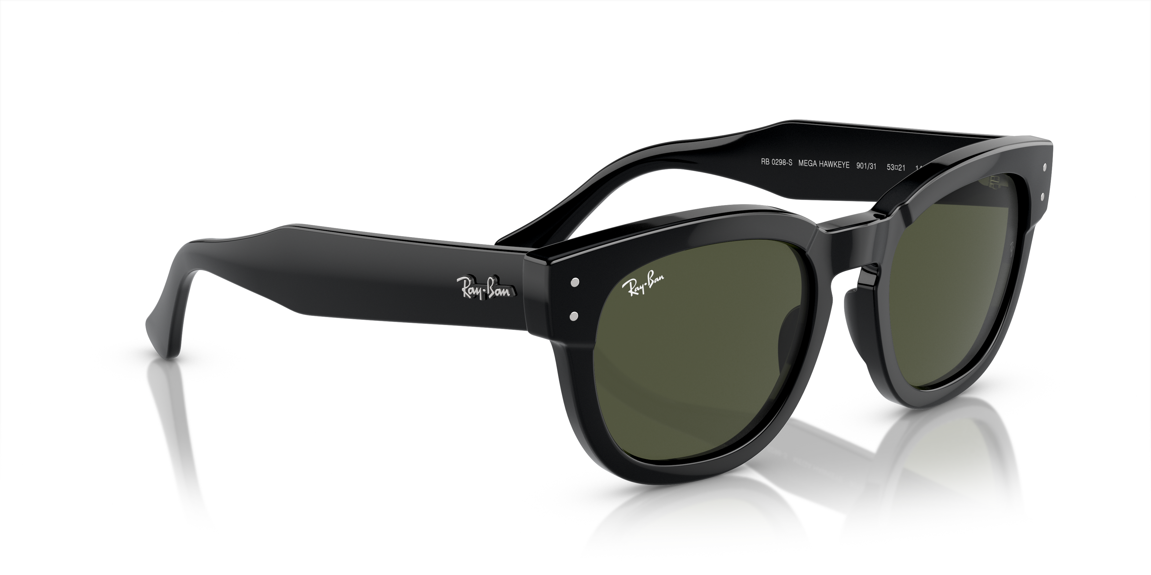 Ray-Ban Mega Hawkeye Sunglasses RB0298S 901/31