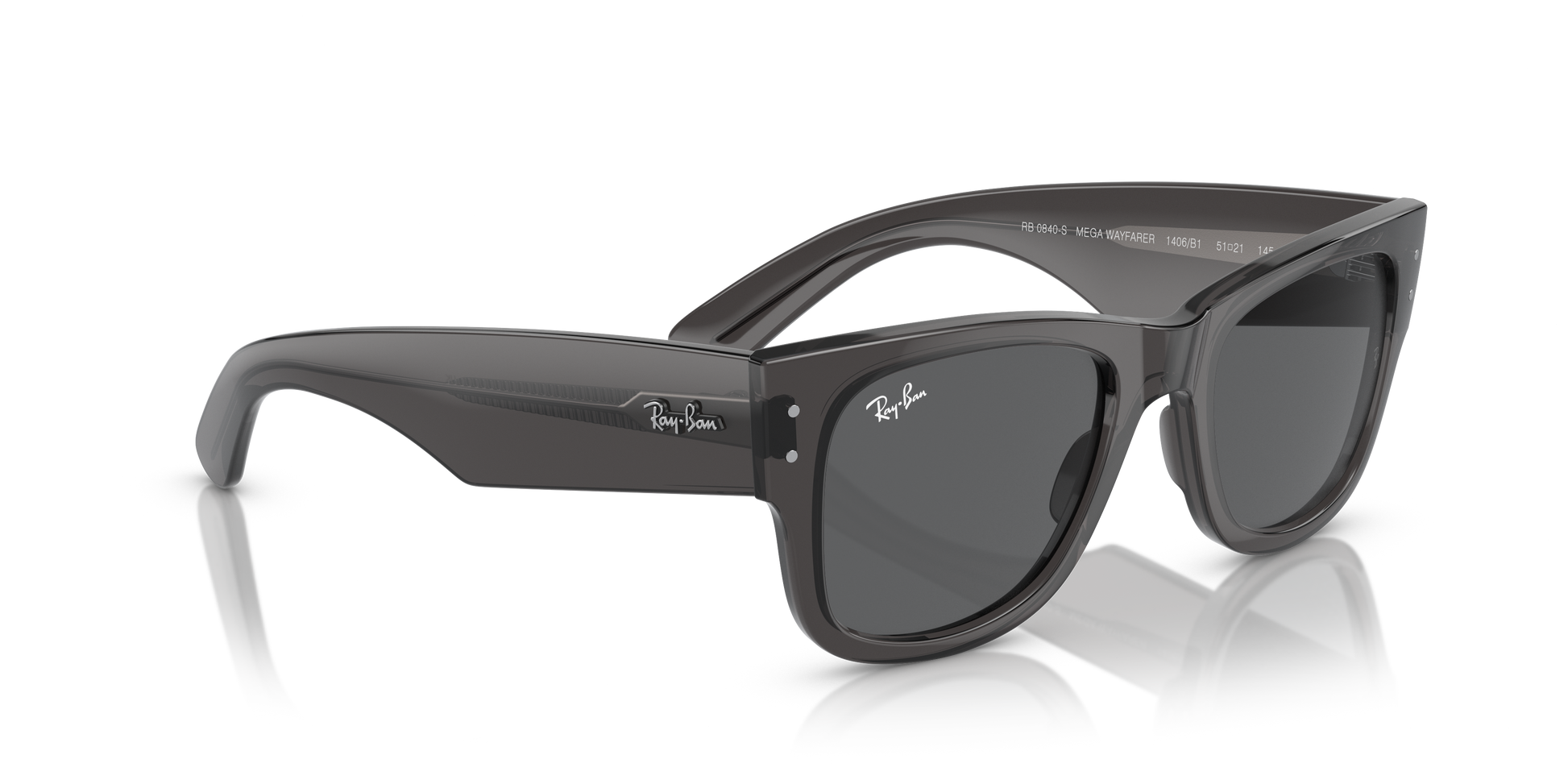 Ray-Ban Mega Wayfarer Sunglasses RB0840S 1406B1