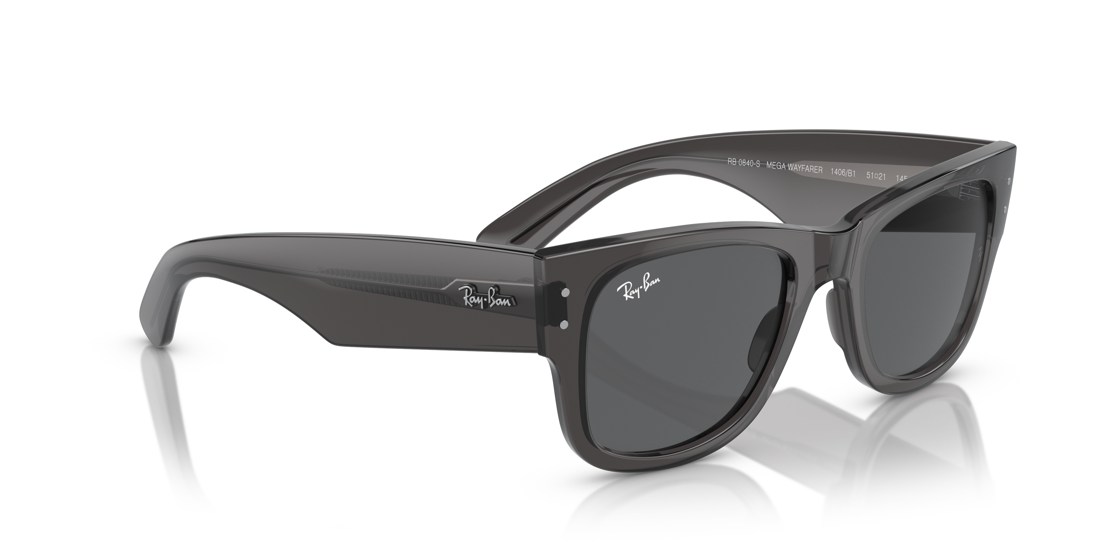 Ray-Ban Mega Wayfarer Sunglasses RB0840S 1406B1