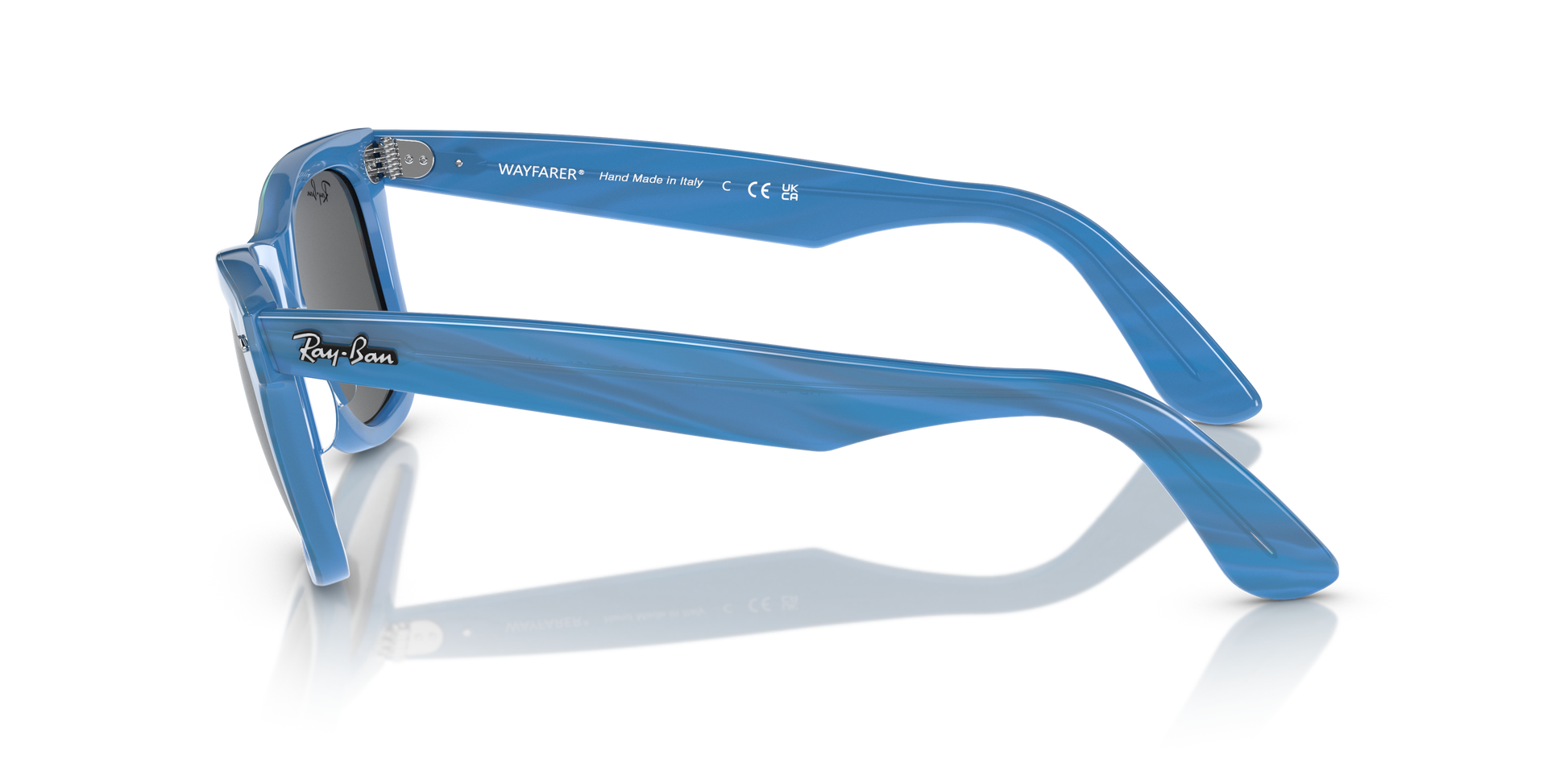 Ray-Ban Wayfarer RB2140 1409B1 Photo Striped Blue Sunglasses for Ray-Ban Wayfarer RB2140 1409B1 Photo Striped Blue Sunglasses for