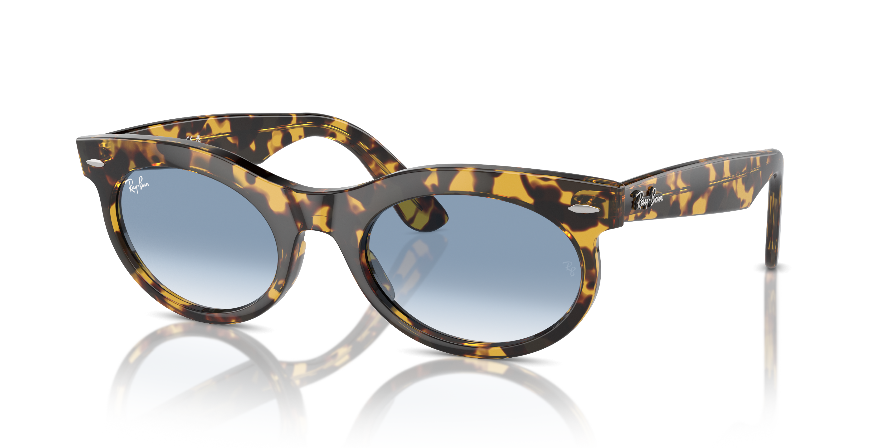 Ray-Ban Wayfarer Oval Sunglasses RB2242 13323F