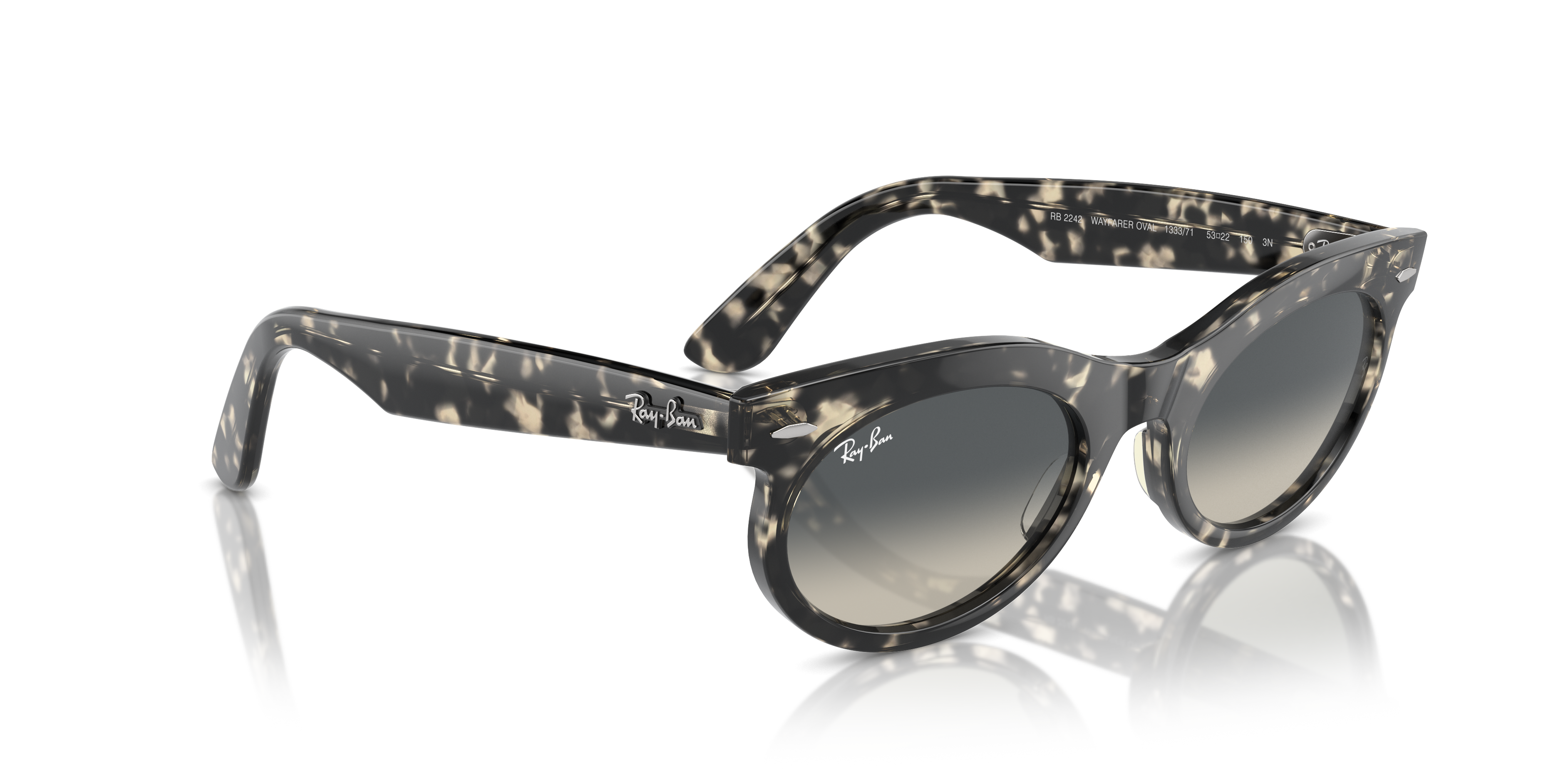 Ray-Ban Wayfarer Oval Sunglasses RB2242 133371