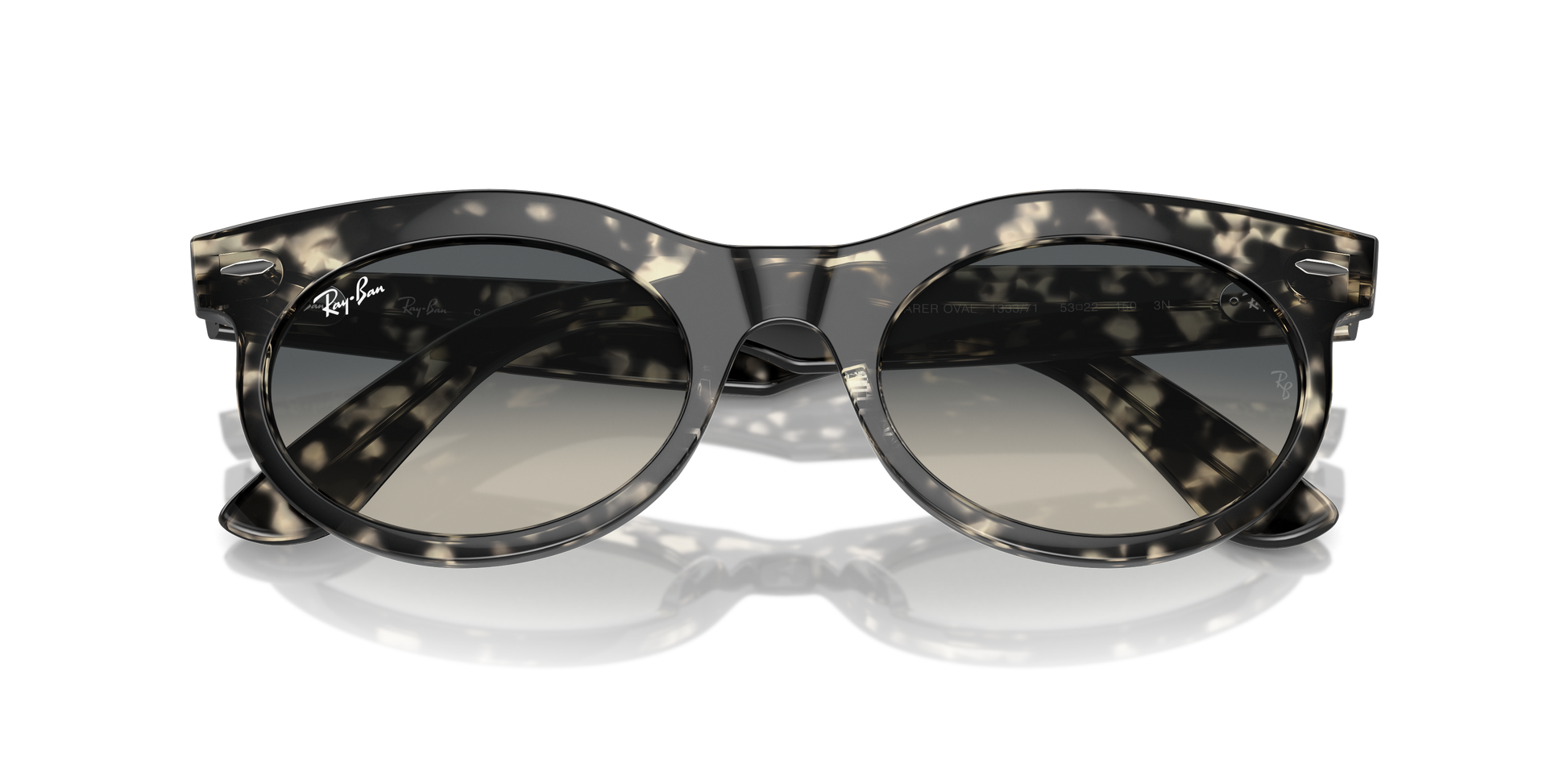 Ray-Ban Wayfarer Oval Sunglasses RB2242 133371