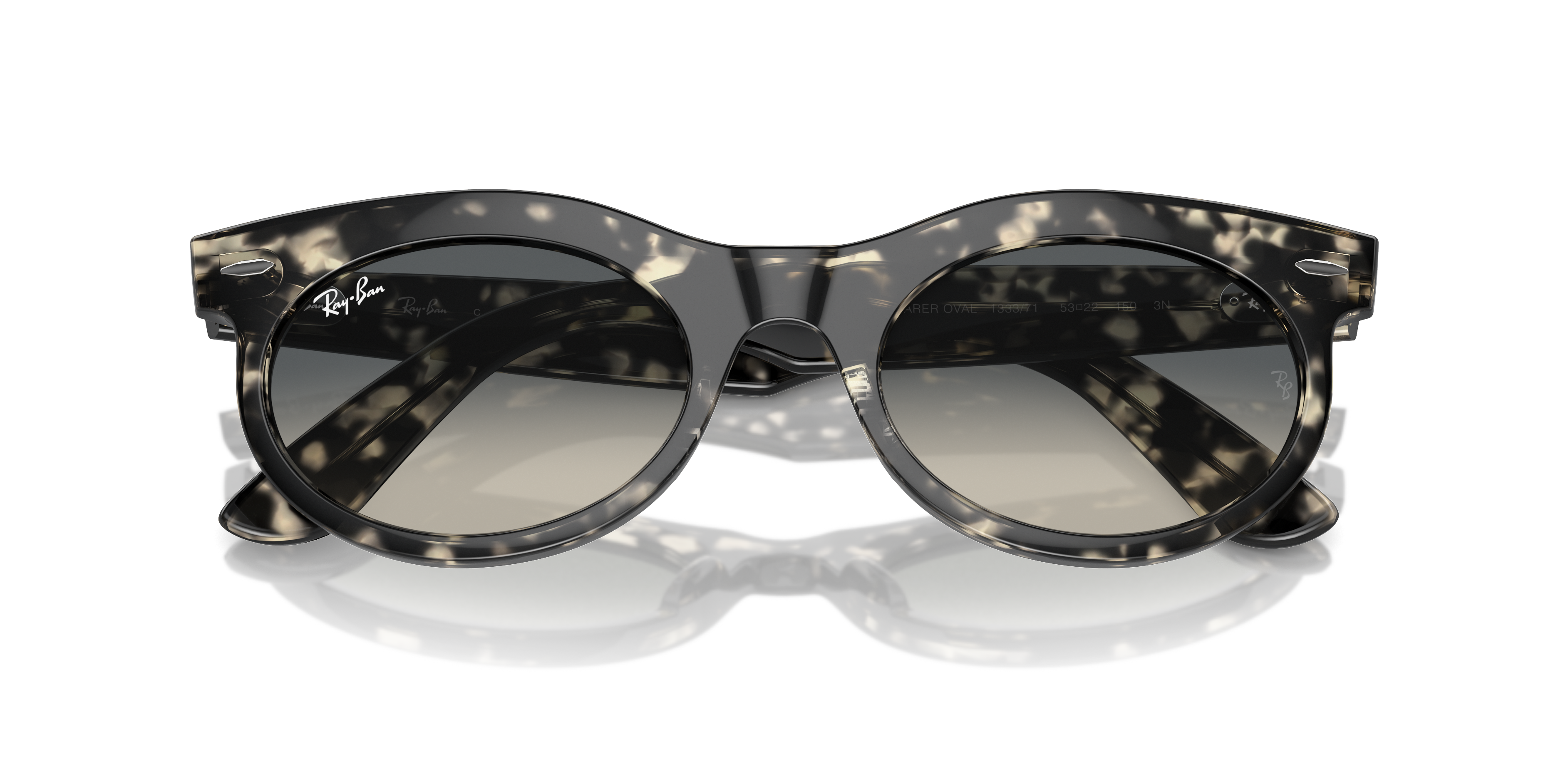 Ray-Ban Wayfarer Oval Sunglasses RB2242 133371