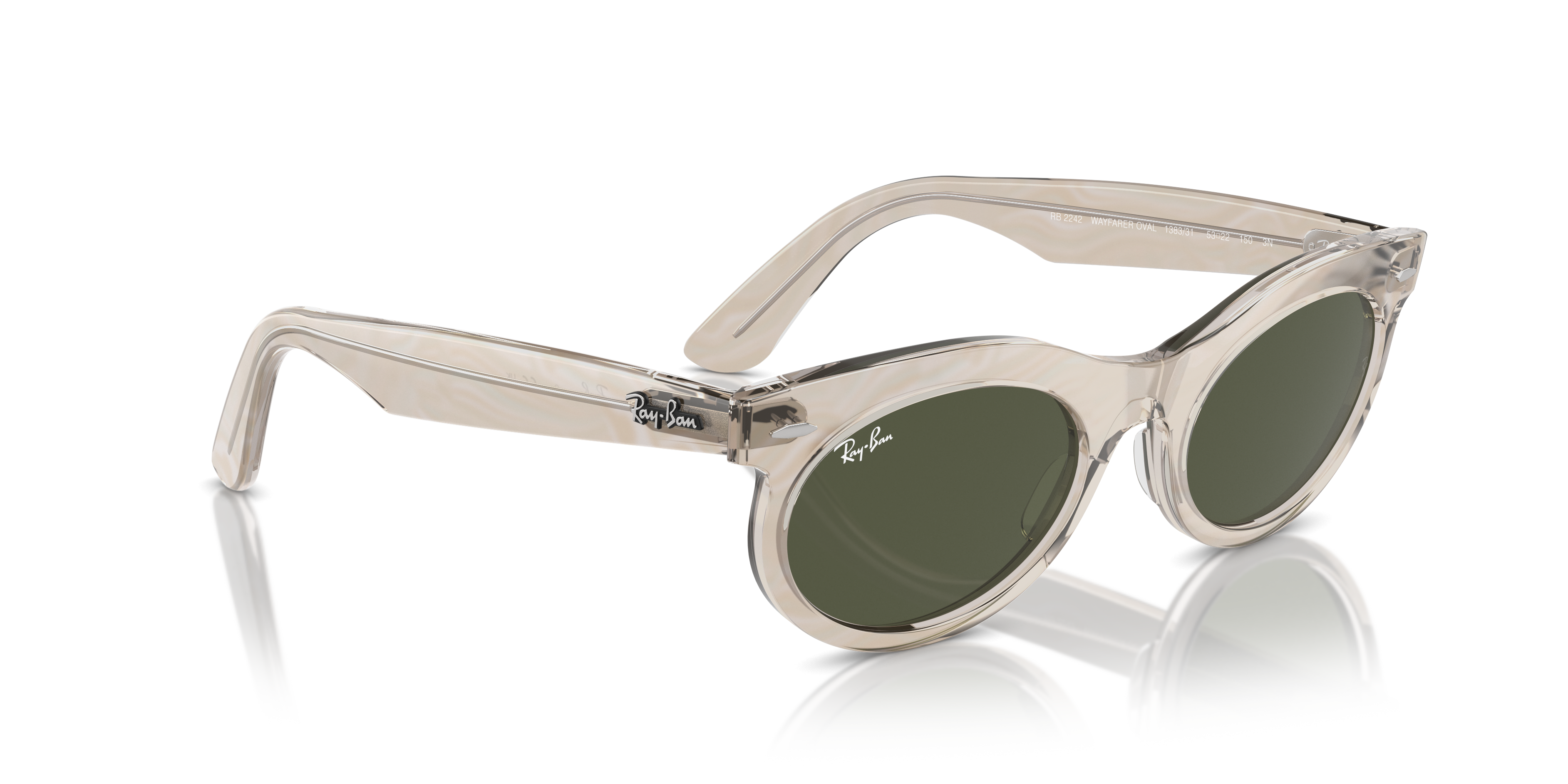 Ray-Ban Wayfarer Oval Sunglasses RB2242 138331