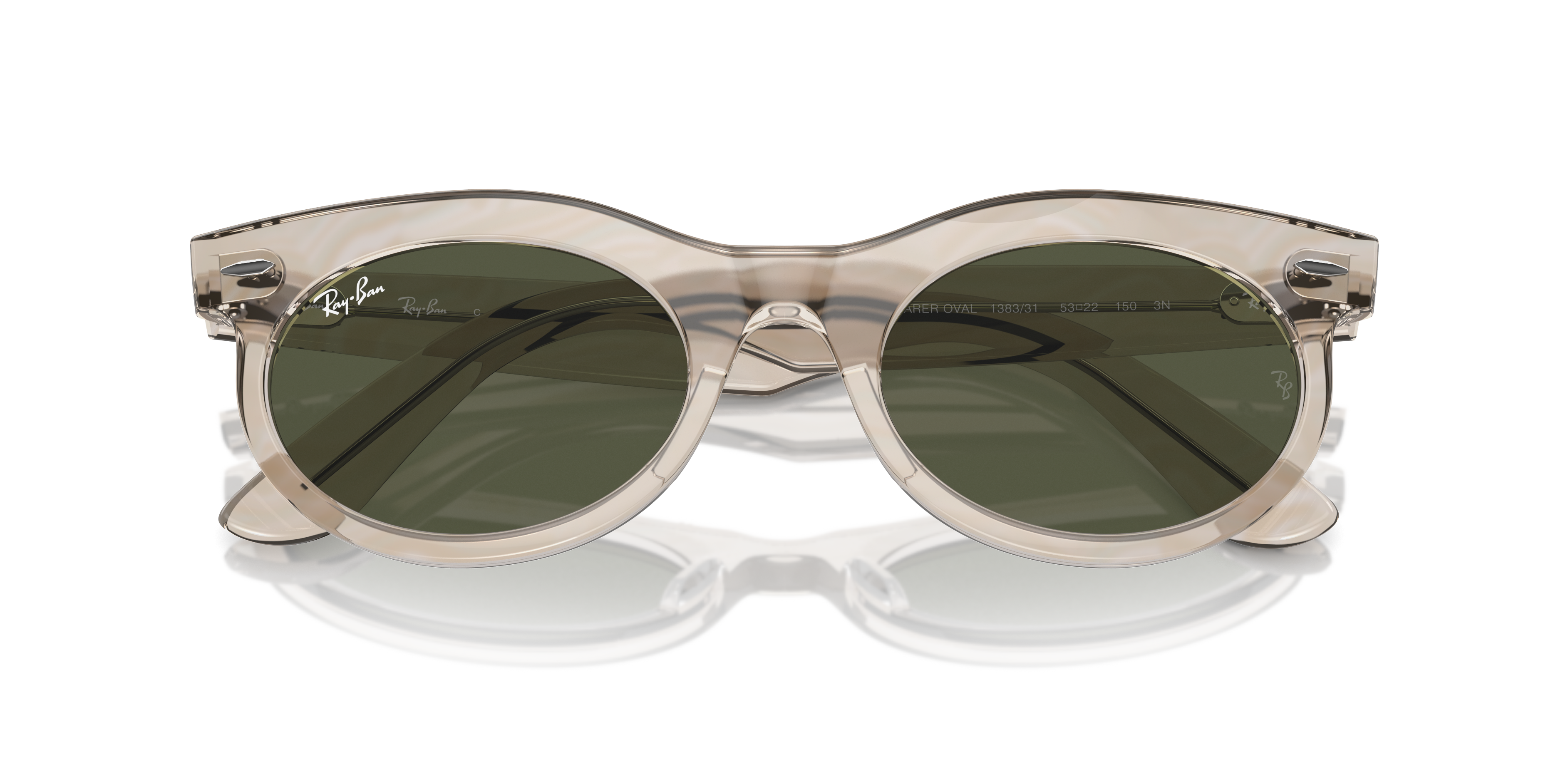 Ray-Ban Wayfarer Oval Sunglasses RB2242 138331