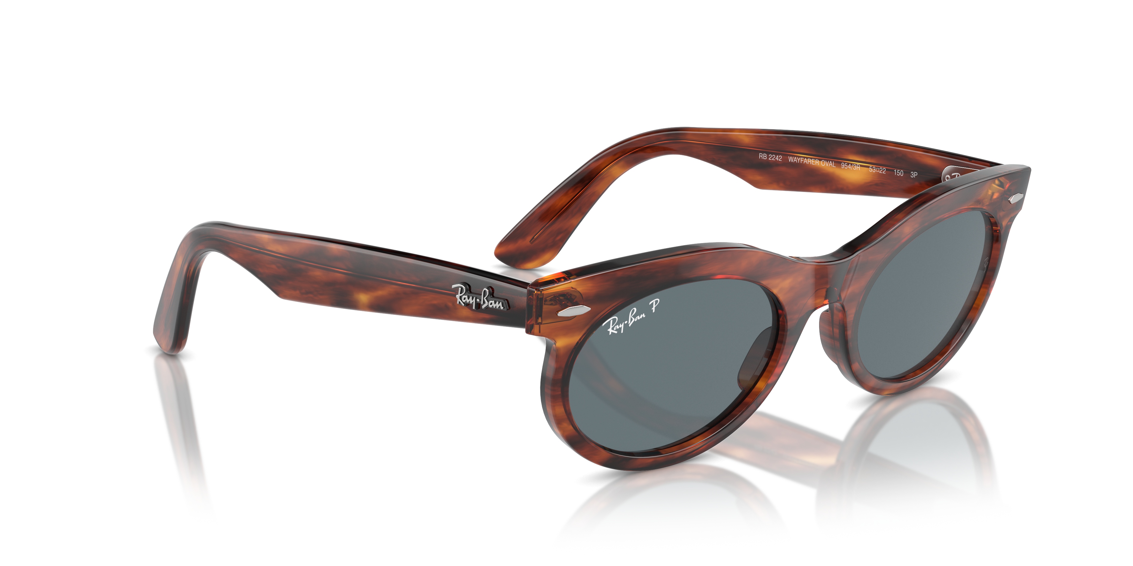 Ray-Ban Wayfarer Oval Sunglasses RB2242 954/3R