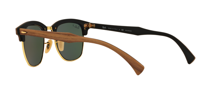 Ray-Ban Clubmaster Wood Sunglasses RB3016M 118158