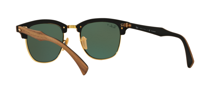 Ray-Ban Clubmaster Wood Sunglasses RB3016M 118158