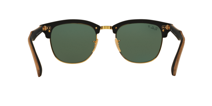 Ray-Ban Clubmaster Wood Sunglasses RB3016M 118158