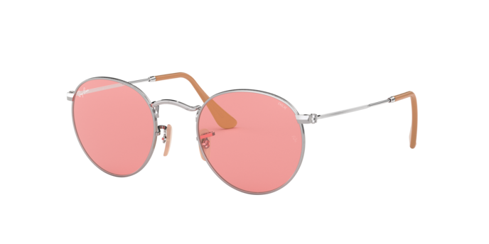 Ray-Ban Round Metal Sunglasses RB3447 9065V7