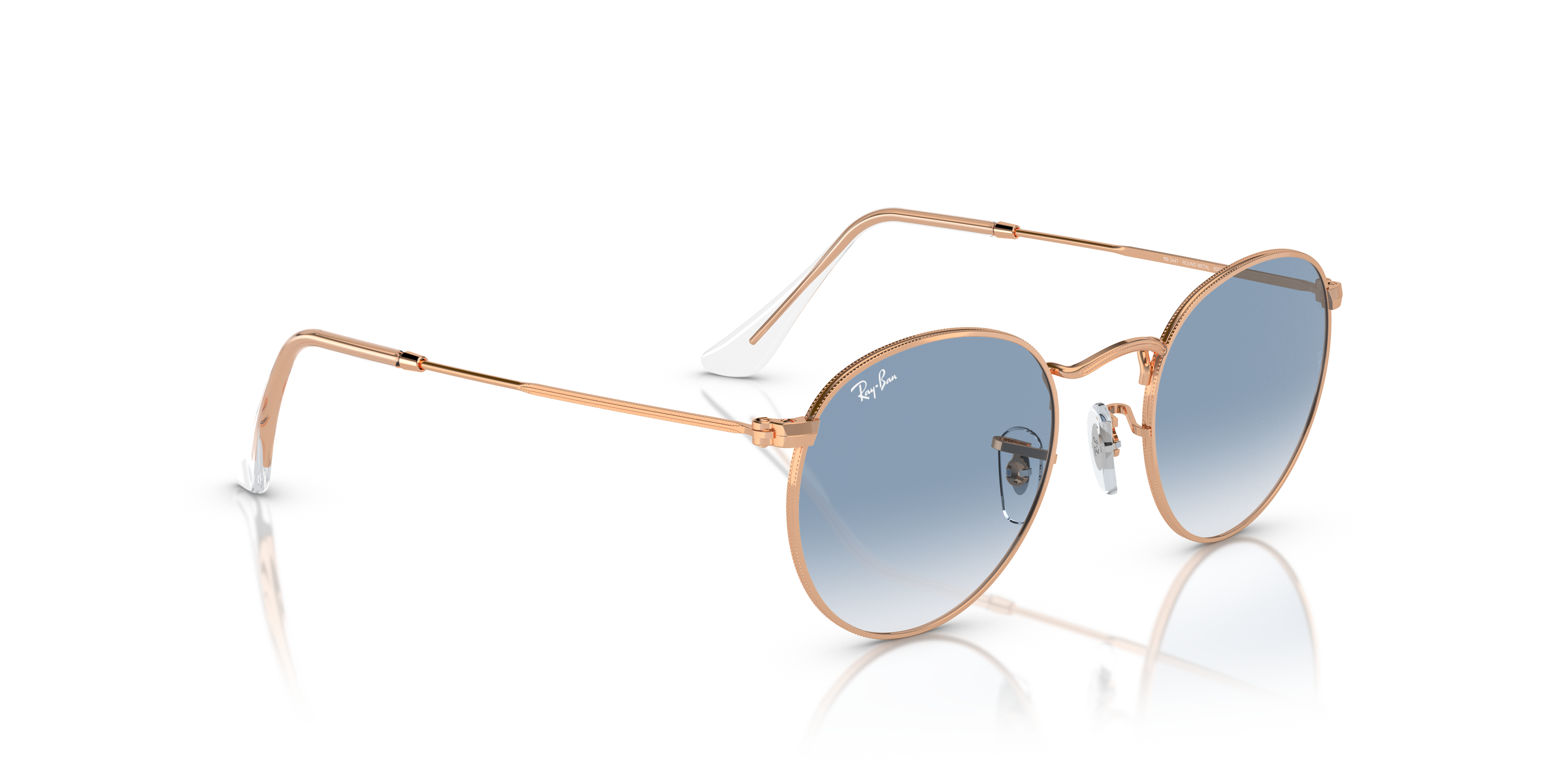 Ray-Ban Round Metal Sunglasses RB3447 92023F