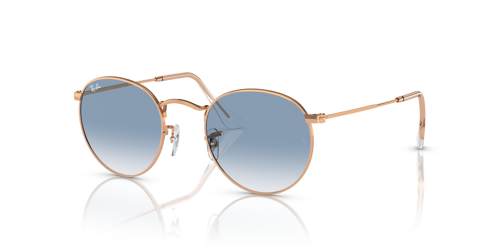 Ray-Ban Round Metal Sunglasses RB3447 92023F
