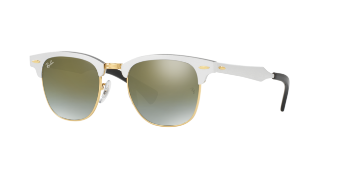 Ray-Ban Clubmaster Aluminum Sunglasses RB3507 137/9J