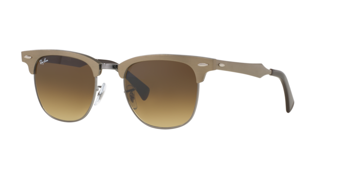 Ray-Ban Clubmaster Aluminum Sunglasses RB3507 139/85