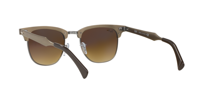 Ray-Ban Clubmaster Aluminum Sunglasses RB3507 139/85