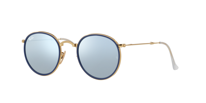 Ray-Ban Round Folding I Sunglasses RB3517 001/30