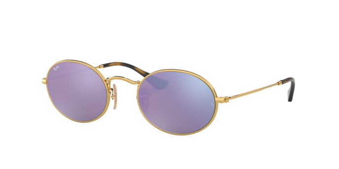 Ray-Ban Oval Sunglasses RB3547N 001/8O