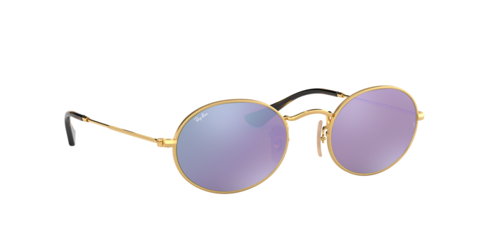 Ray-Ban Oval Sunglasses RB3547N 001/8O