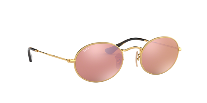 Ray-Ban Oval Sunglasses RB3547N 001/Z2