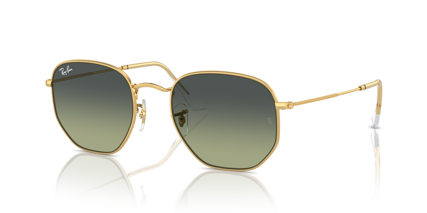 Ray-Ban Hexagonal Sunglasses RB3548 001/BH