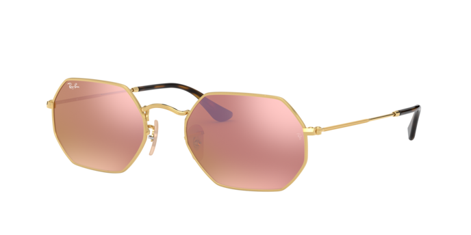 Ray-Ban Octagonal Sunglasses RB3556N 001/Z2