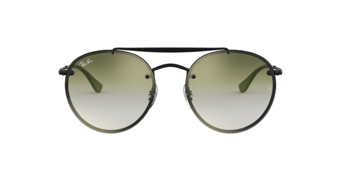 Ray-Ban Blaze Round Doublebridge Sunglasses RB3614N 148/0R
