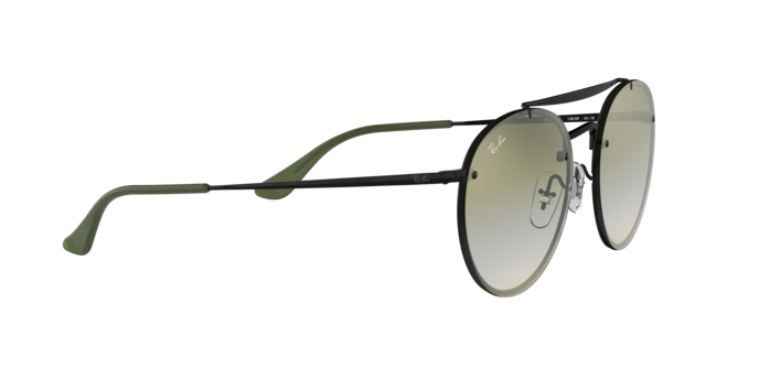 Ray-Ban Blaze Round Doublebridge Sunglasses RB3614N 148/0R