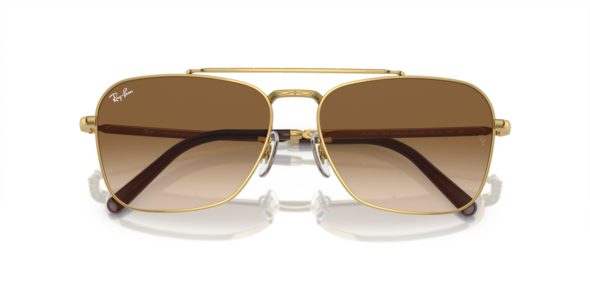 Ray-Ban New Caravan Sunglasses RB3636 001/51