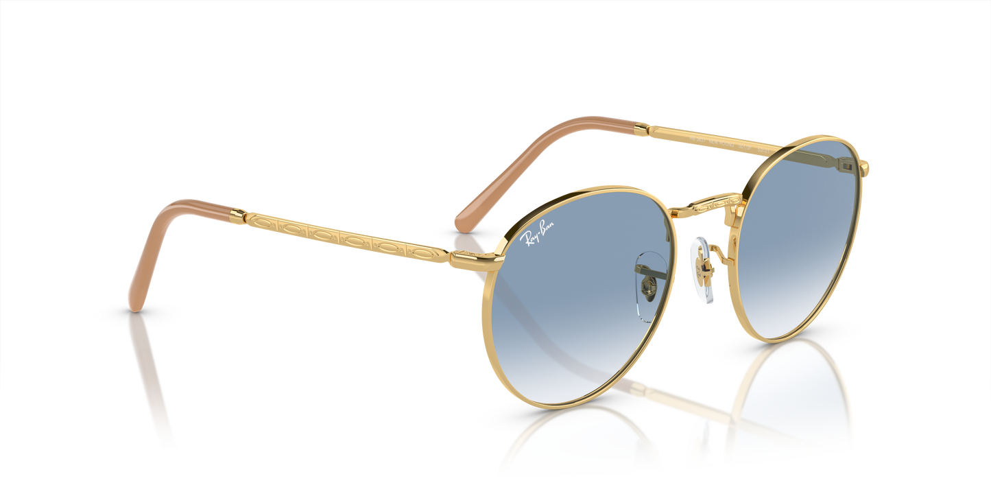 Ray-Ban New Round Sunglasses RB3637 001/3F