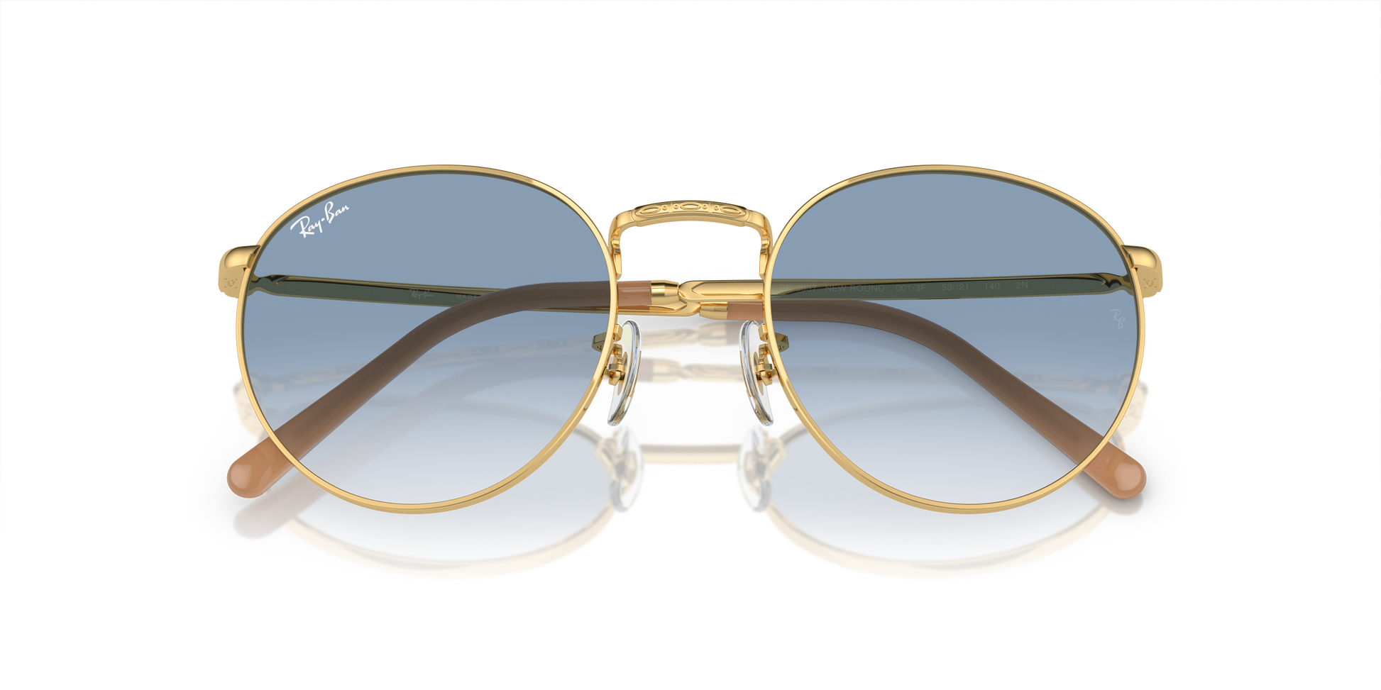 Ray-Ban New Round Sunglasses RB3637 001/3F