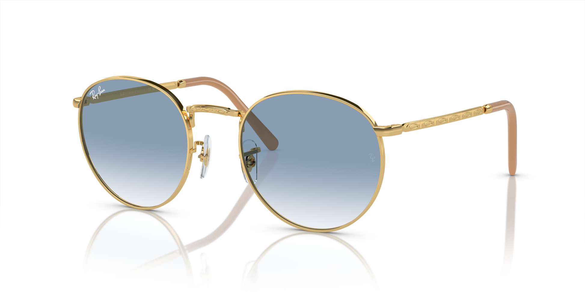 Ray-Ban New Round Sunglasses RB3637 001/3F