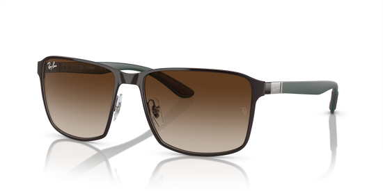 Ray-Ban RB3721 188/13 Brown On Gunmetal – LookerOnline