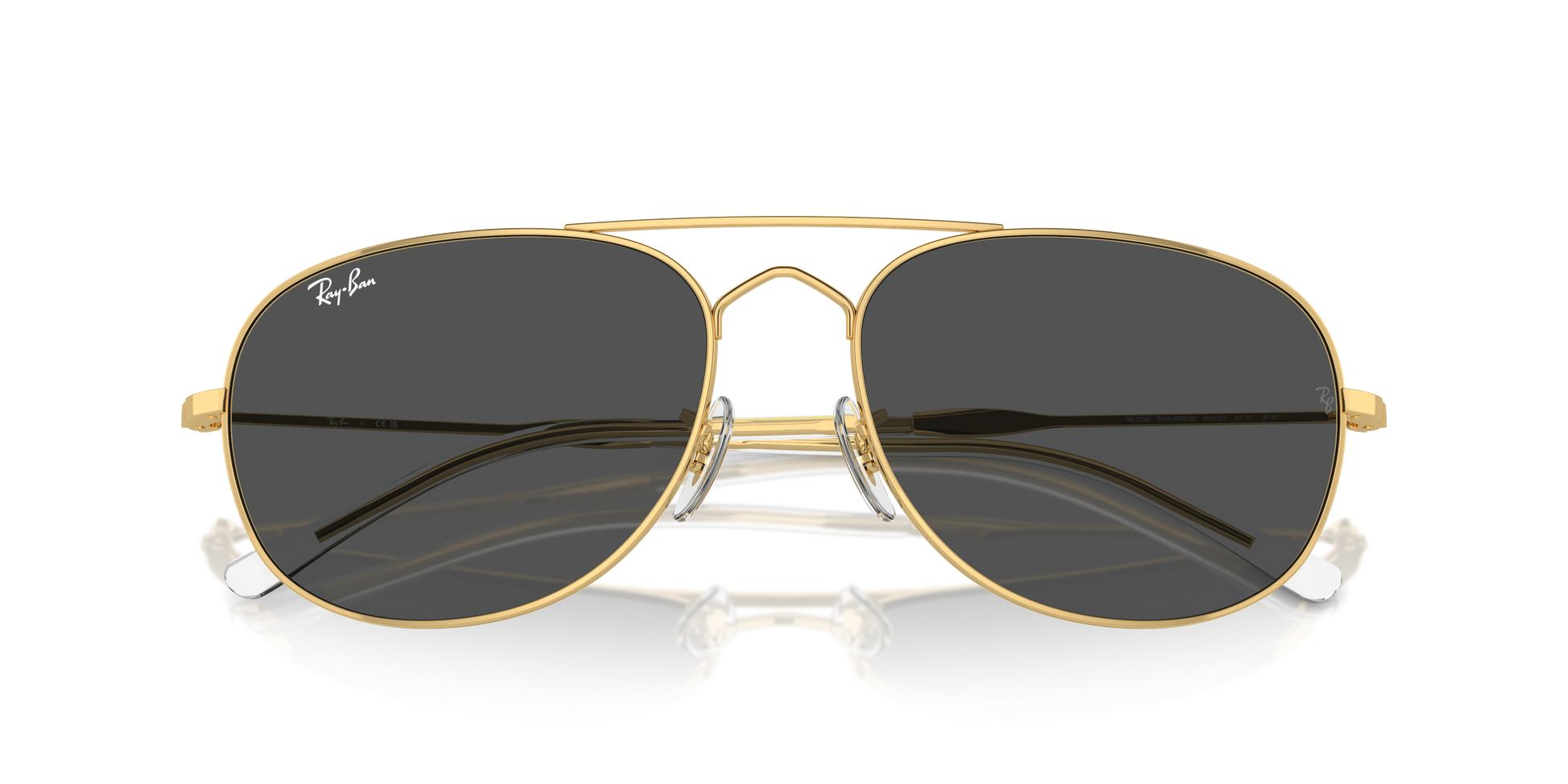 Ray-Ban Bain Bridge Sunglasses RB3735 001/GH