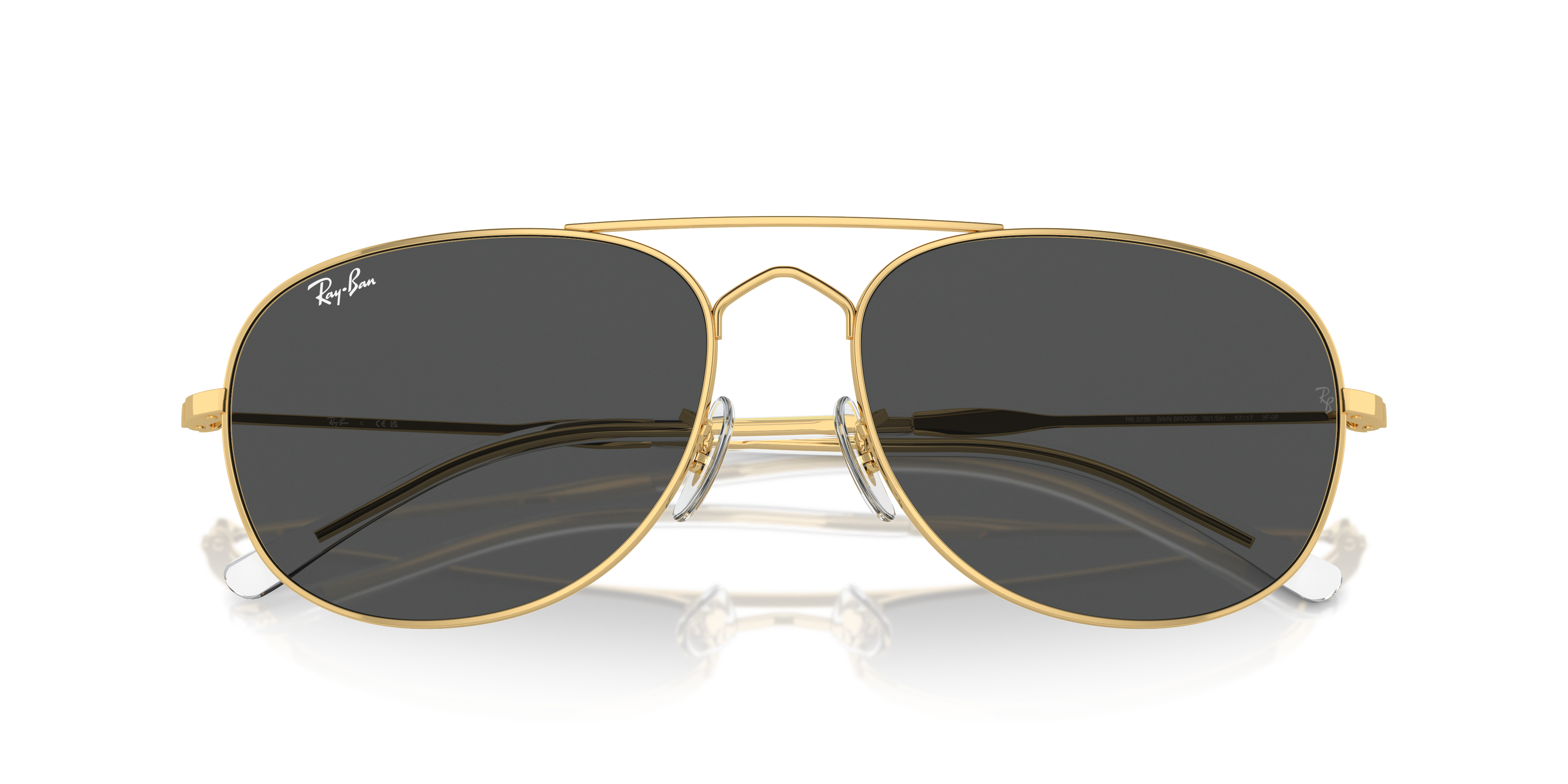 Ray-Ban Bain Bridge Sunglasses RB3735 001/GH