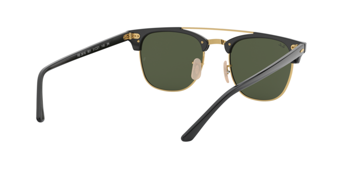 Ray-Ban Clubmaster Doublebridge Sunglasses RB3816 901