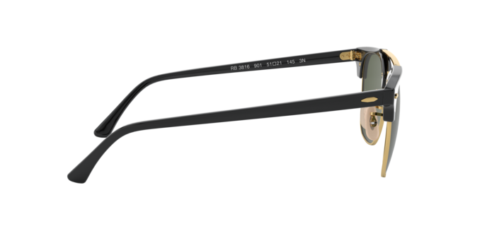 Ray-Ban Clubmaster Doublebridge Sunglasses RB3816 901