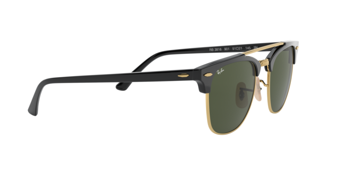 Ray-Ban Clubmaster Doublebridge Sunglasses RB3816 901