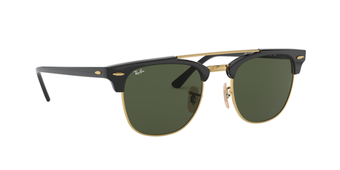 Ray-Ban Clubmaster Doublebridge Sunglasses RB3816 901